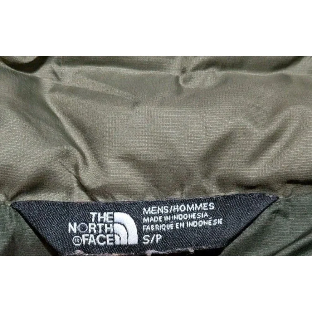 The North Face Flare 550 Down Puffer Lightweight Jacket Men's Size S Olive